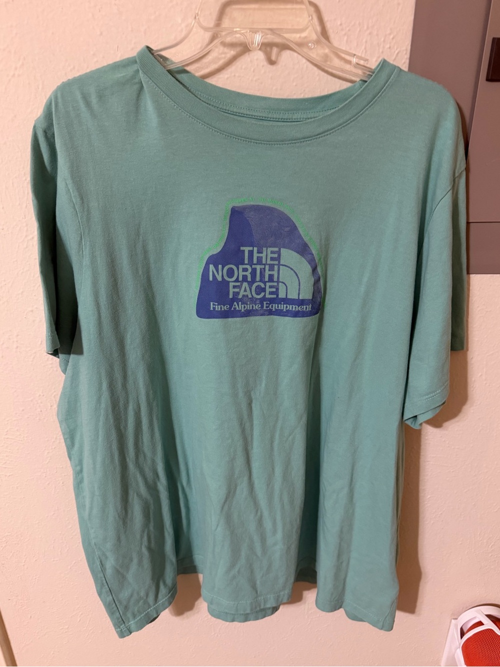 The North Face Seafoam Green Logo Tee